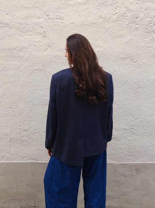 Asymmetrical blazer