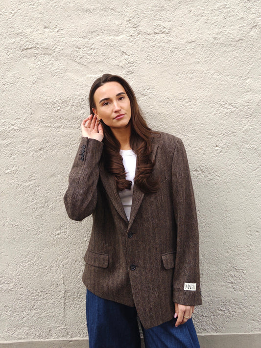 Asymmetrical blazer