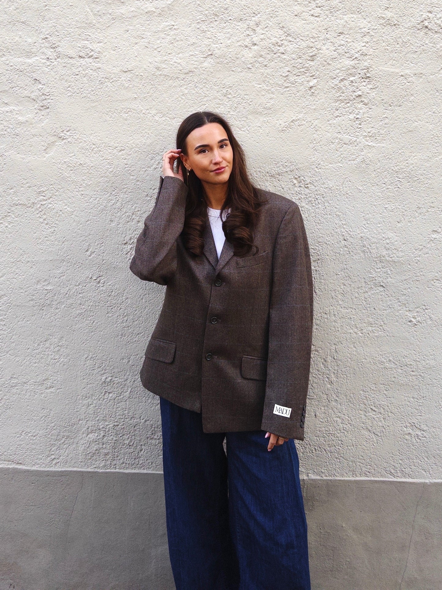 Asymmetrical blazer