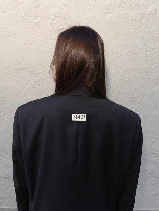 Embroidered blazer