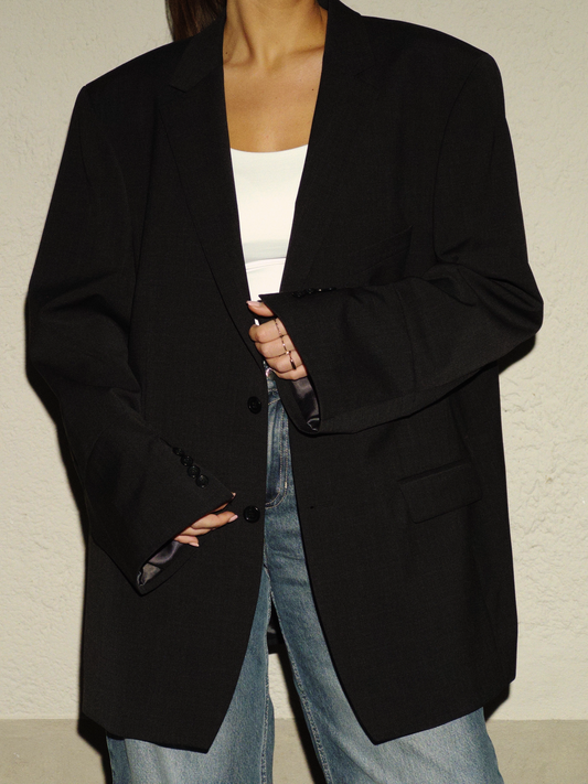 Blazer met split mouwen