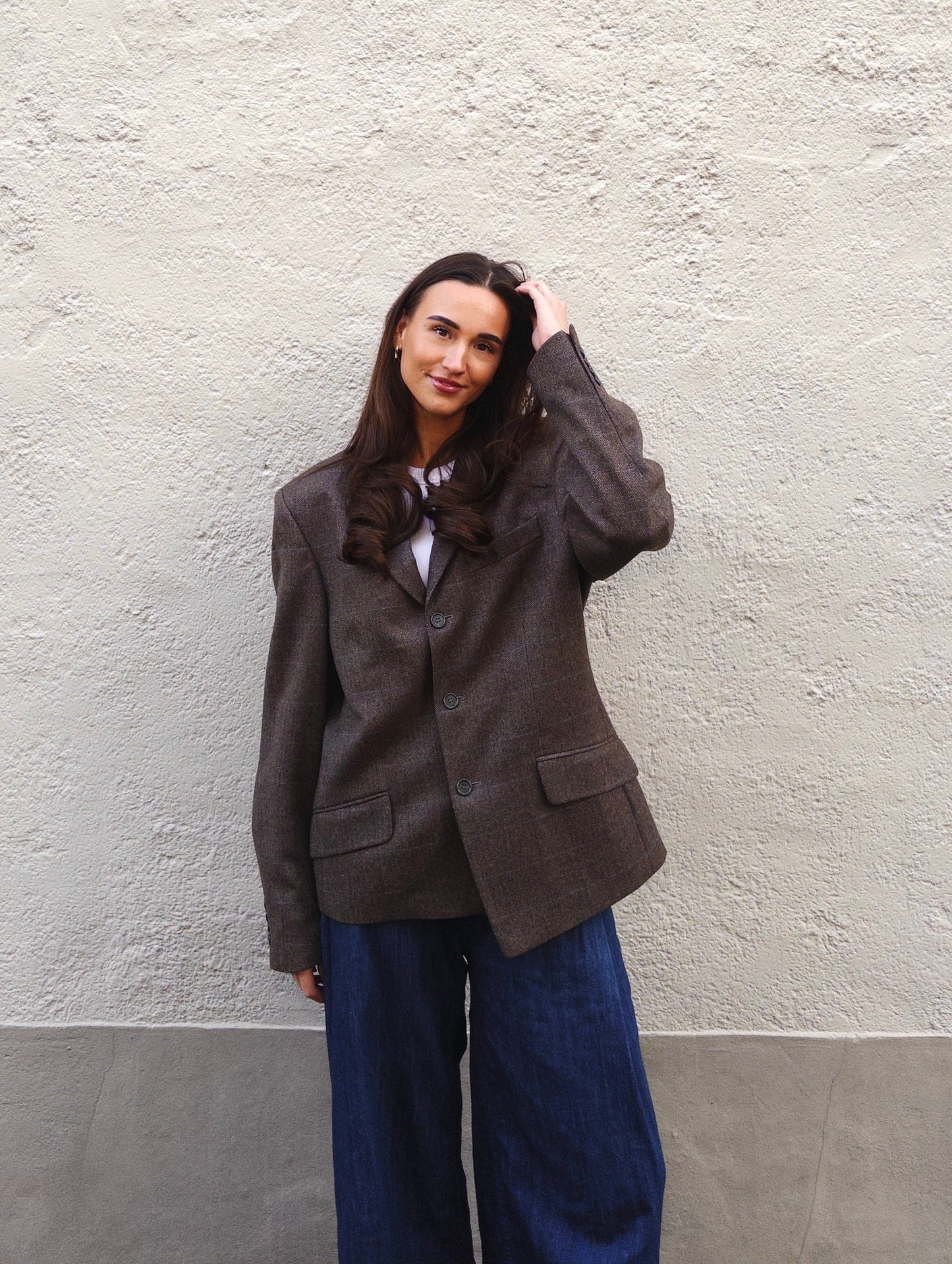 Asymmetrical blazer