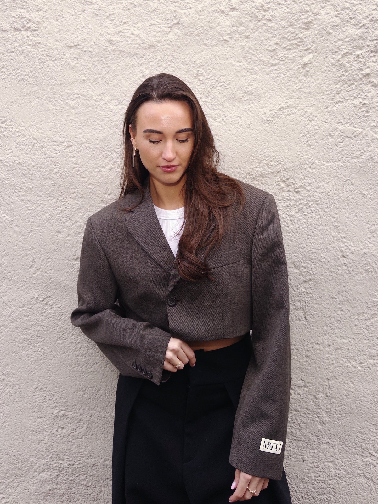 Cropped blazer