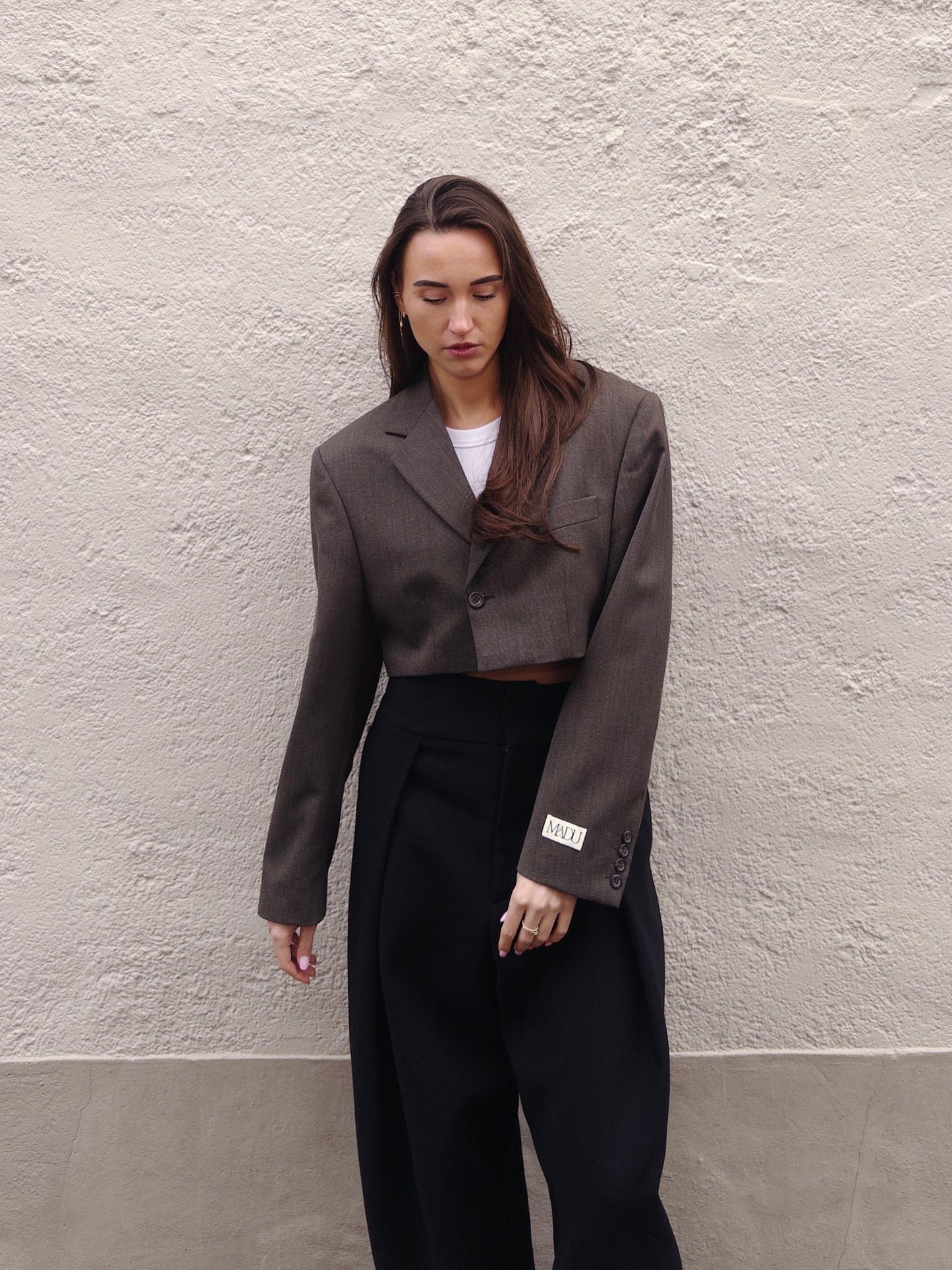 Cropped blazer