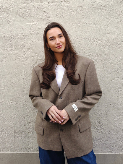 Asymmetrical blazer