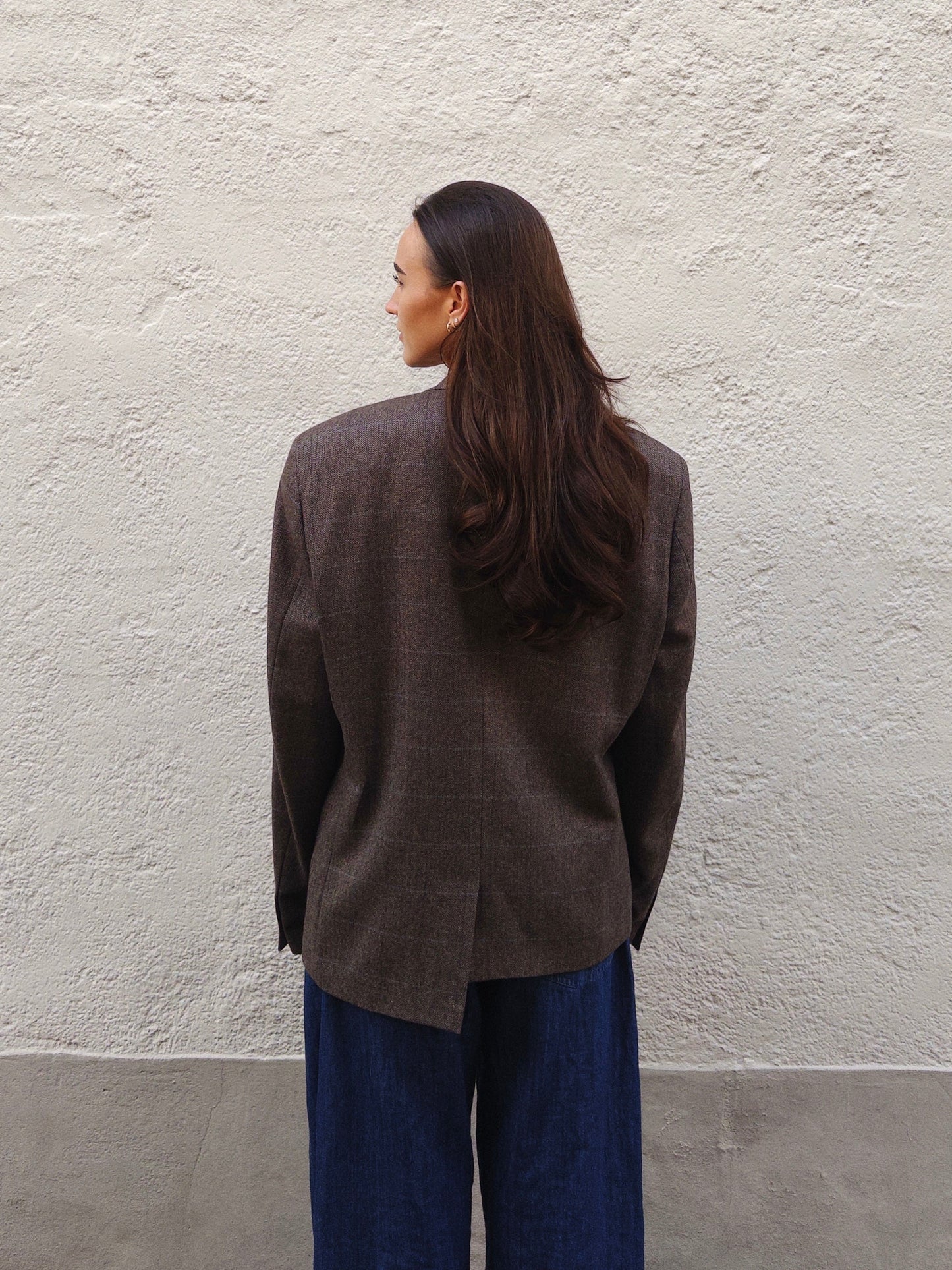 Asymmetrical blazer