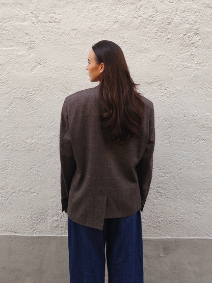 Asymmetrical blazer