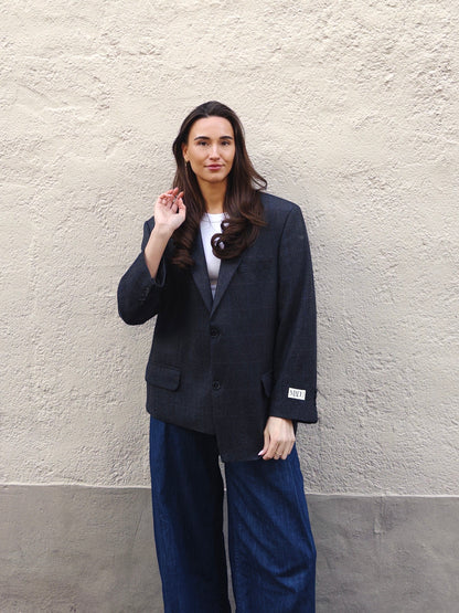 Asymmetrical blazer