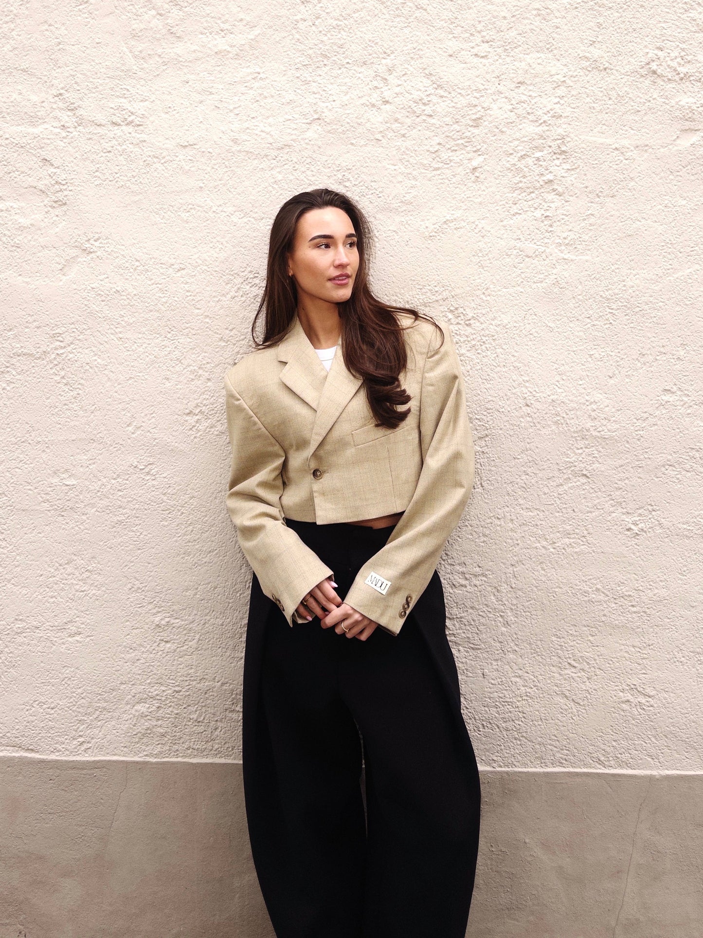Cropped blazer