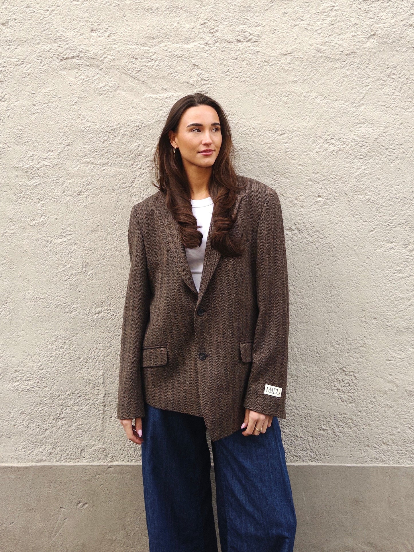 Asymmetrical blazer