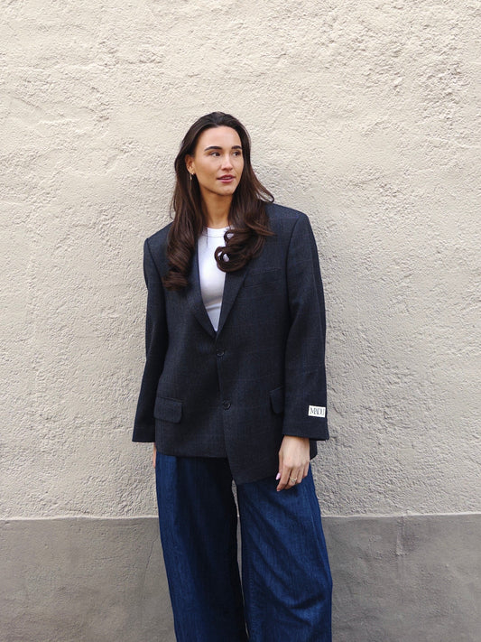 Asymmetrical blazer