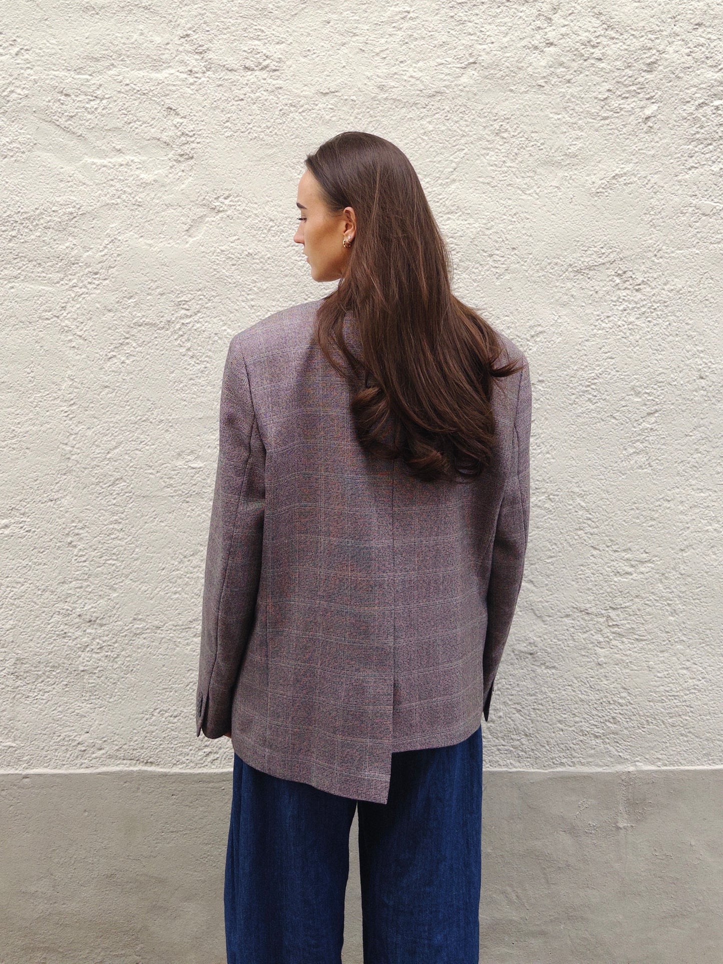 Asymmetrical blazer