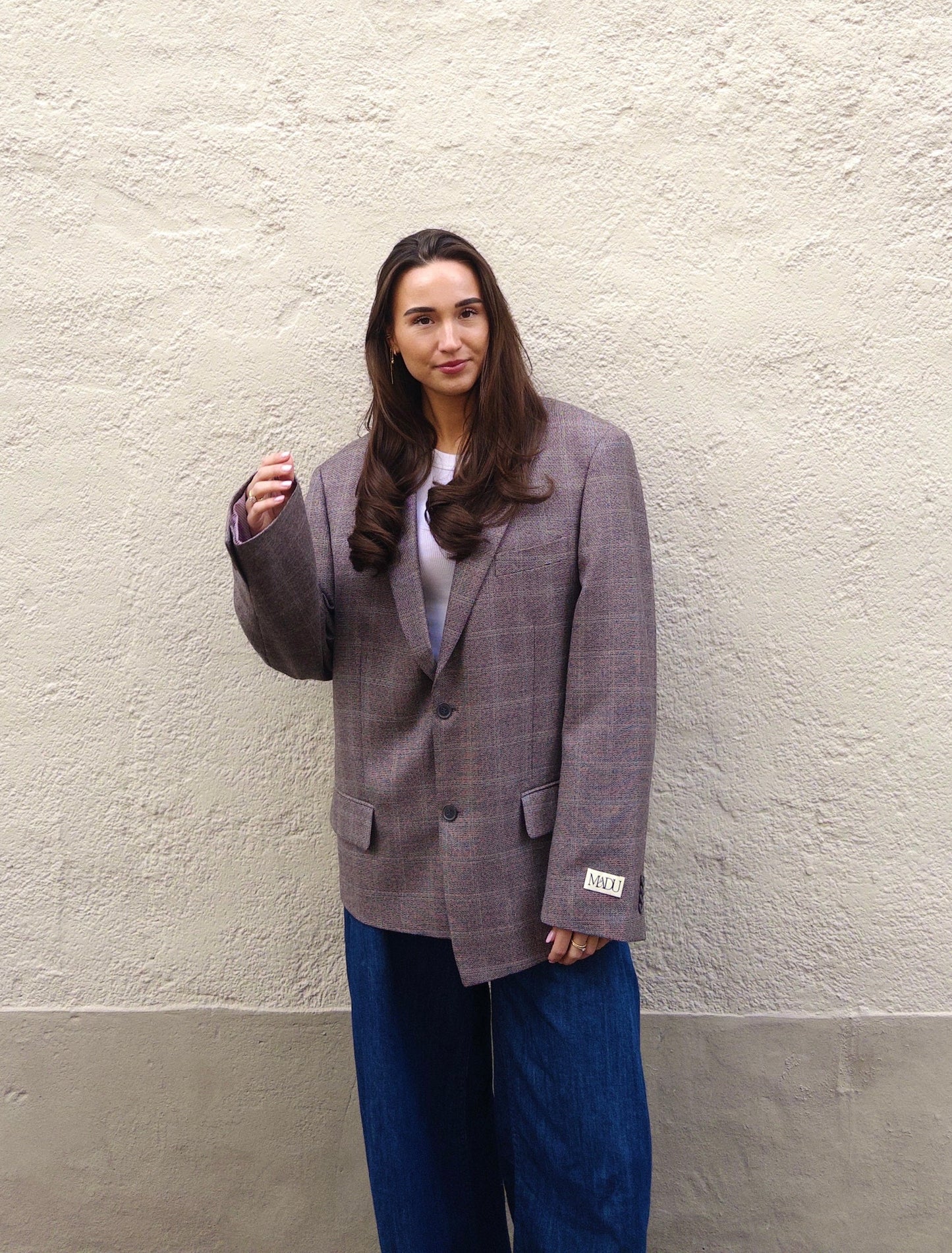 Asymmetrical blazer