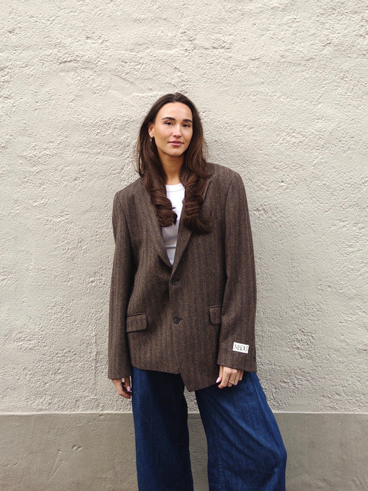 Asymmetrical blazer