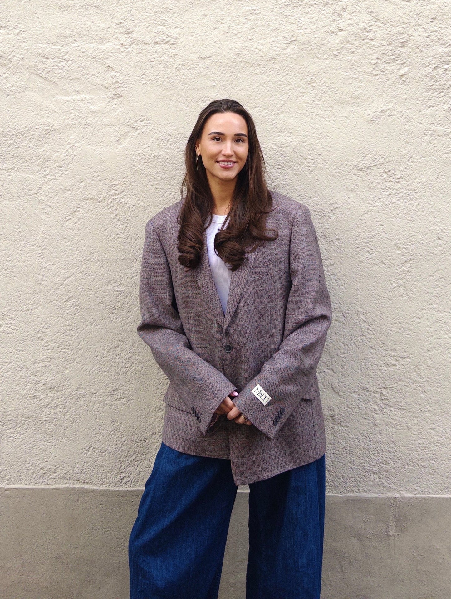 Asymmetrical blazer