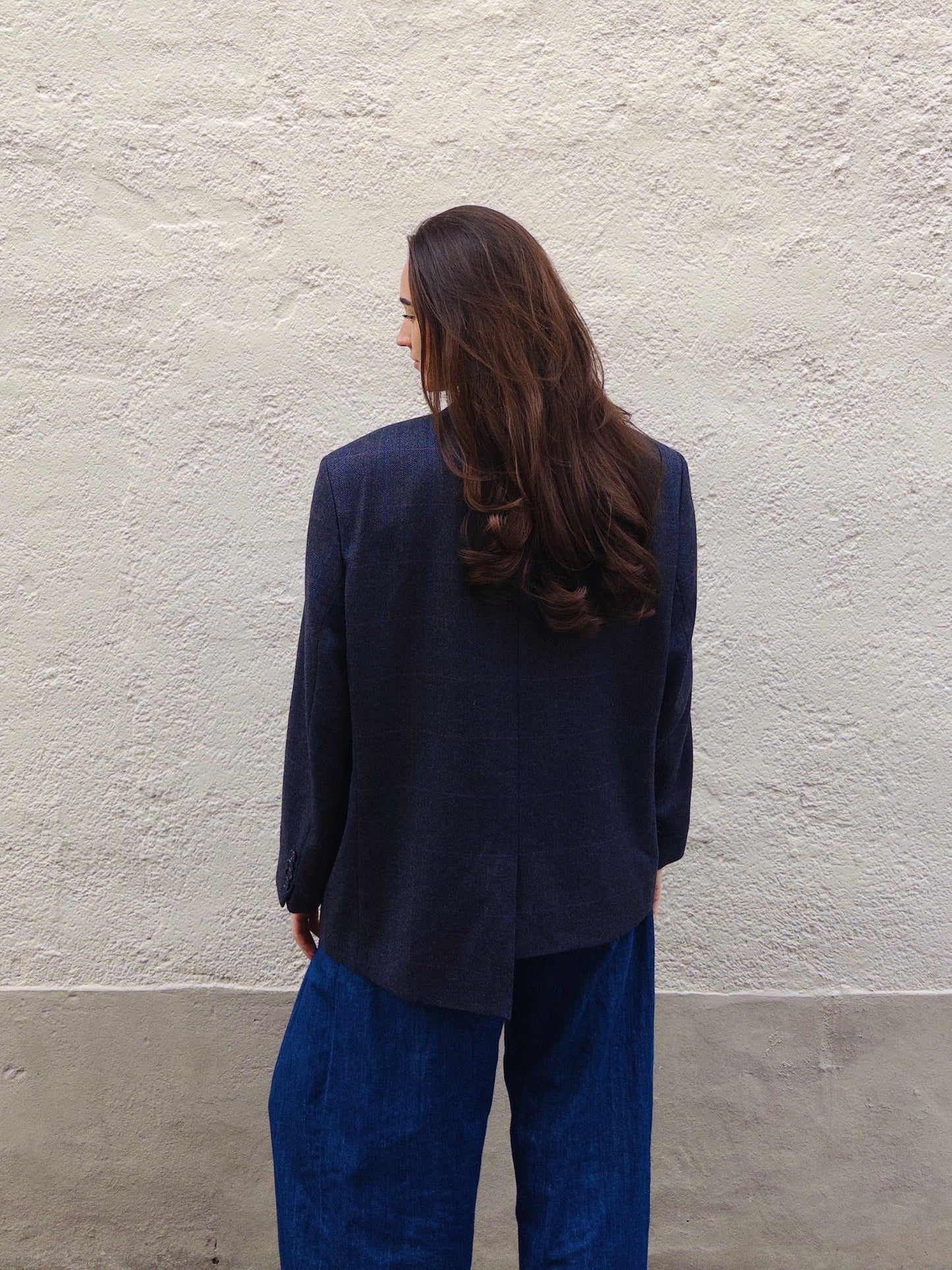 Asymmetrical blazer