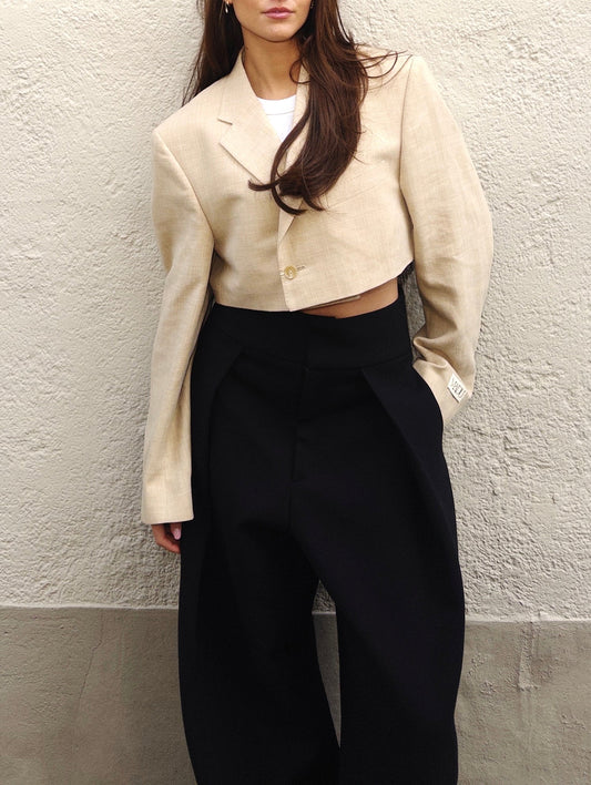 Cropped blazer
