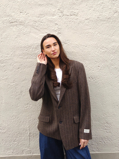 Asymmetrical blazer