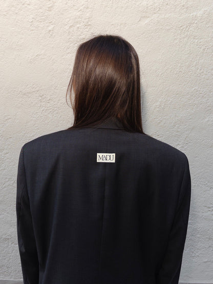 Embroidered blazer