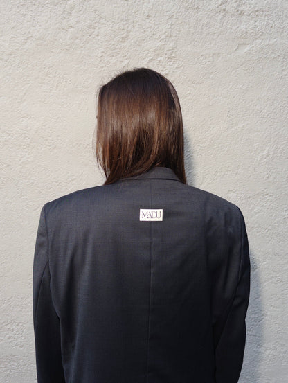 Embroidered blazer