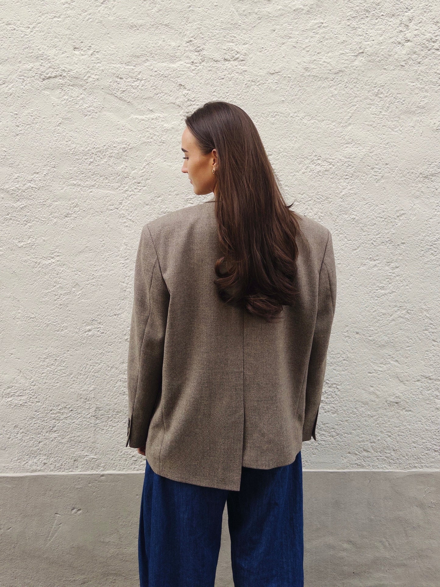 Asymmetrical blazer