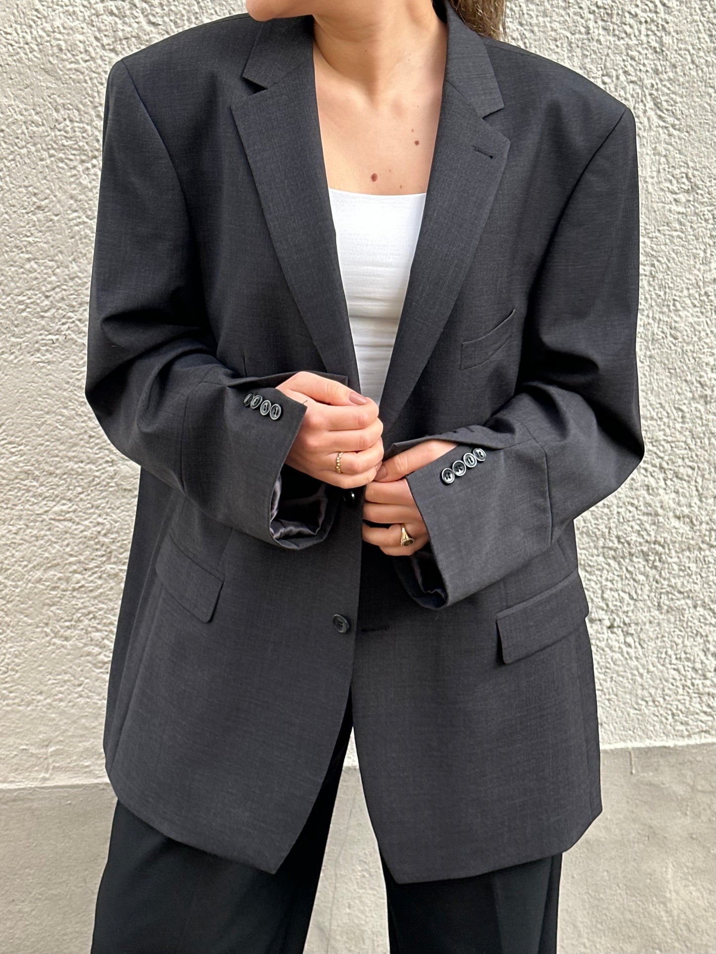 Blazer met split mouwen