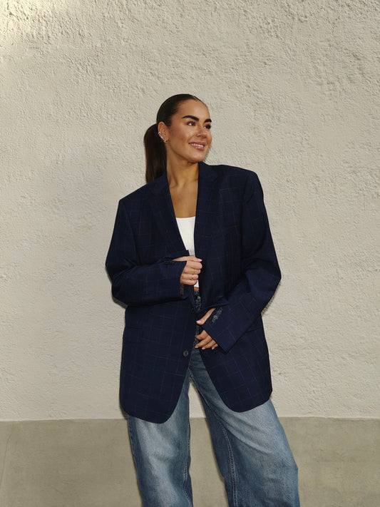 Blazer met split mouwen